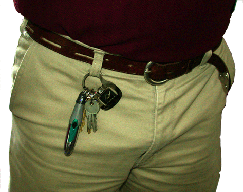 Key pants deals holder